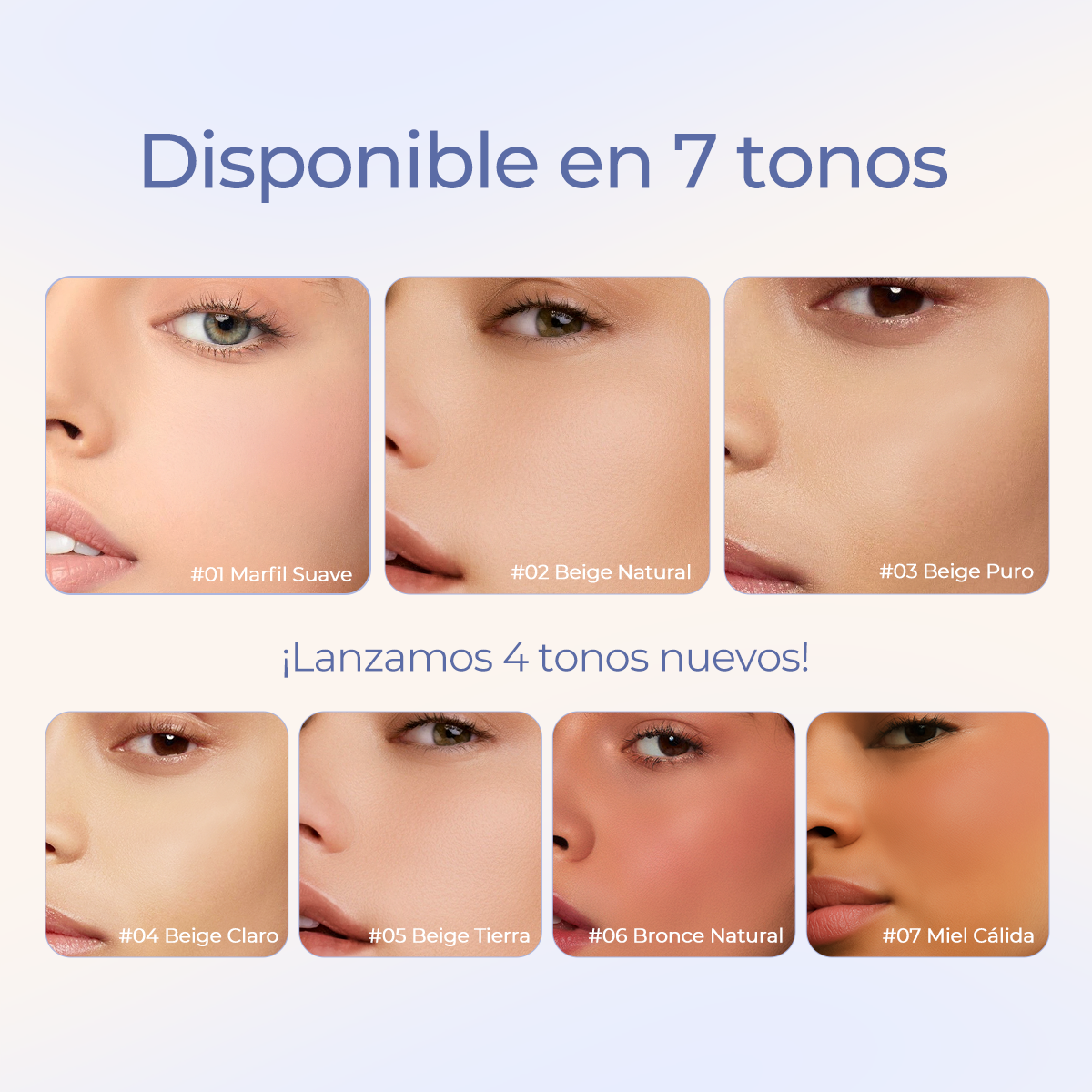 SACE LADY Base de Maquillaje Polvo Compacto Fijador Matte 10g Control de Aceite y Resistente al Agua